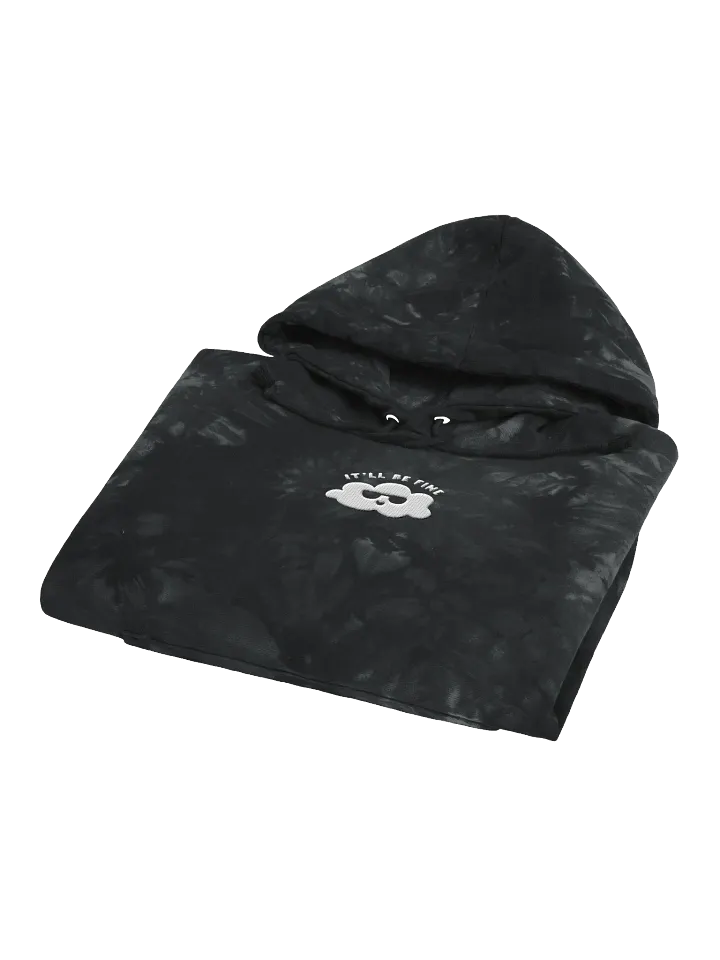 It'll Be Fine Tie Dye Hoodie (embroidered) product image (2)