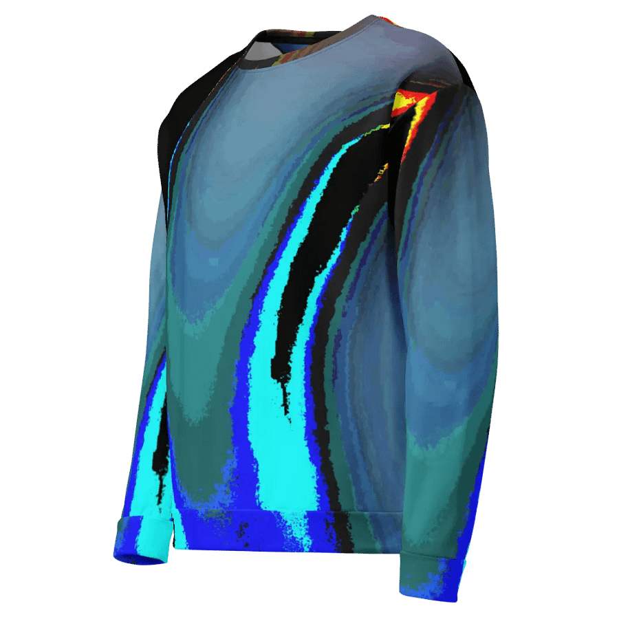 Cool Darker Abstract Swirl Unisex Sweatshirt product image (5)