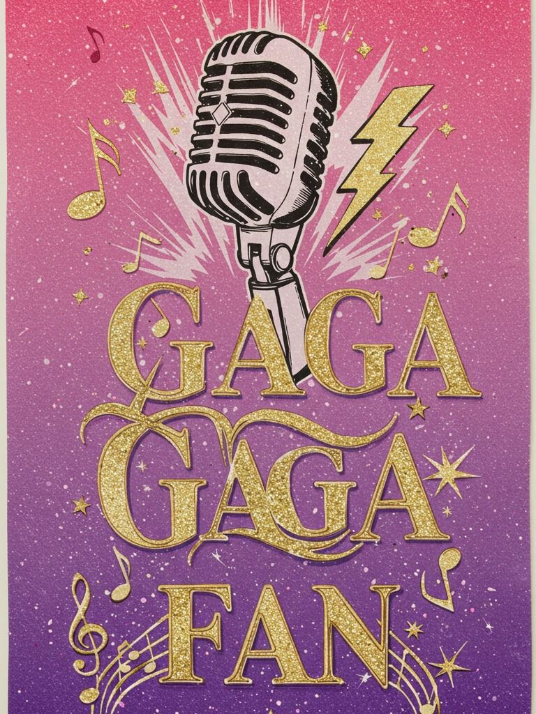Flag for show FAN Lady Gaga product image (3)