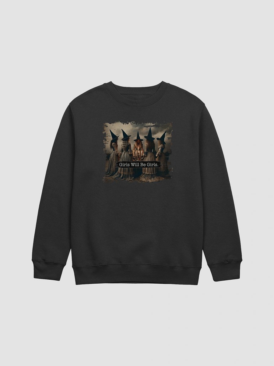 Halloween Witches Girls Will Be Girls Long Sleeve Sweatshirt product image (3)