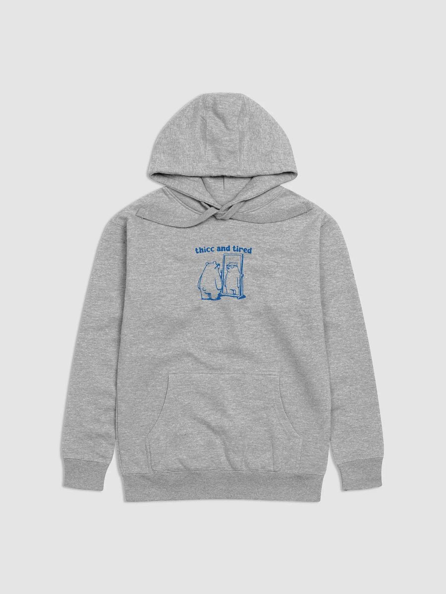 thicc and tired hoodie product image (1)