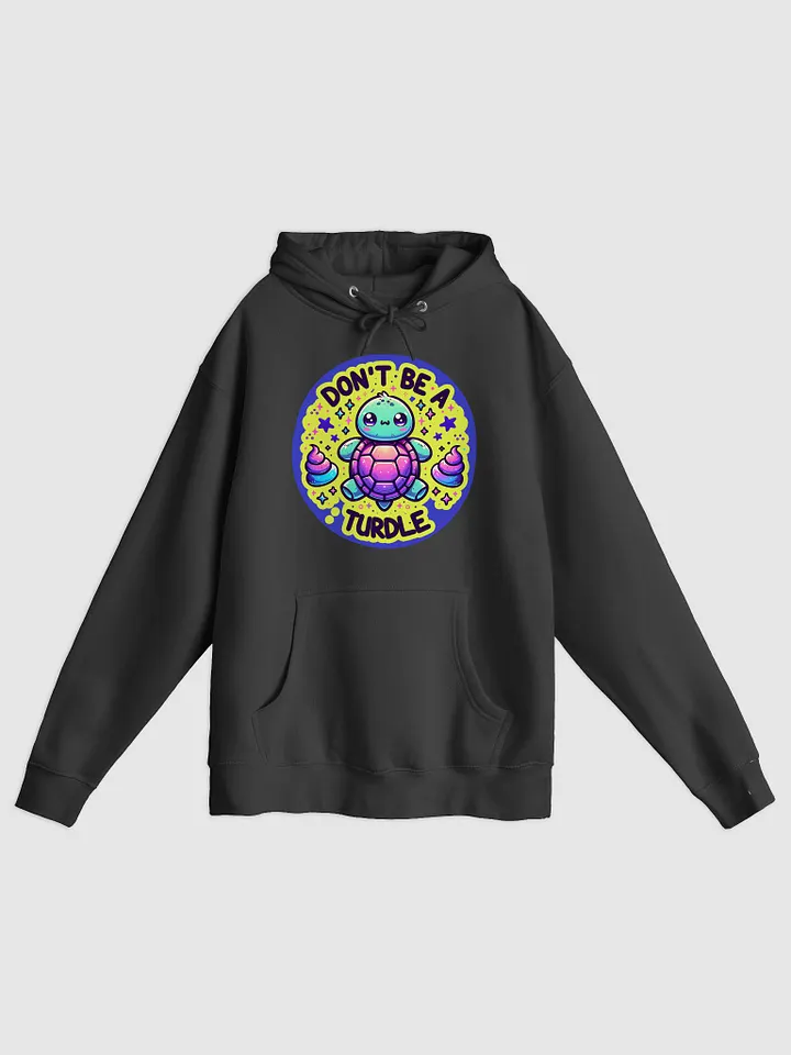 Neon Turtle 'Don't Be a Turdle' Hoodie product image (1)