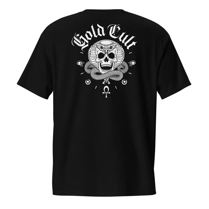 Gold Cult White Logo (front and back) product image (1)