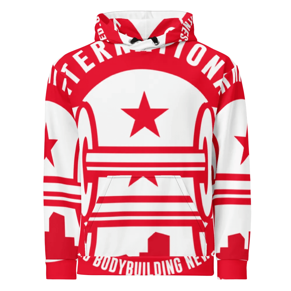 IFBNewsfeed.Org's All-Over Print Recycled Unisex Hoodie product image (1)