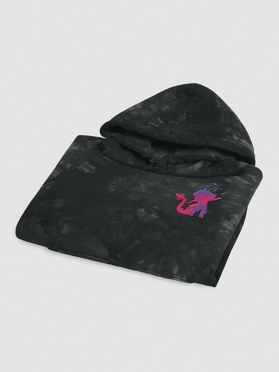 Black Evolved Champion Tie-Dye Hoodie product image (4)