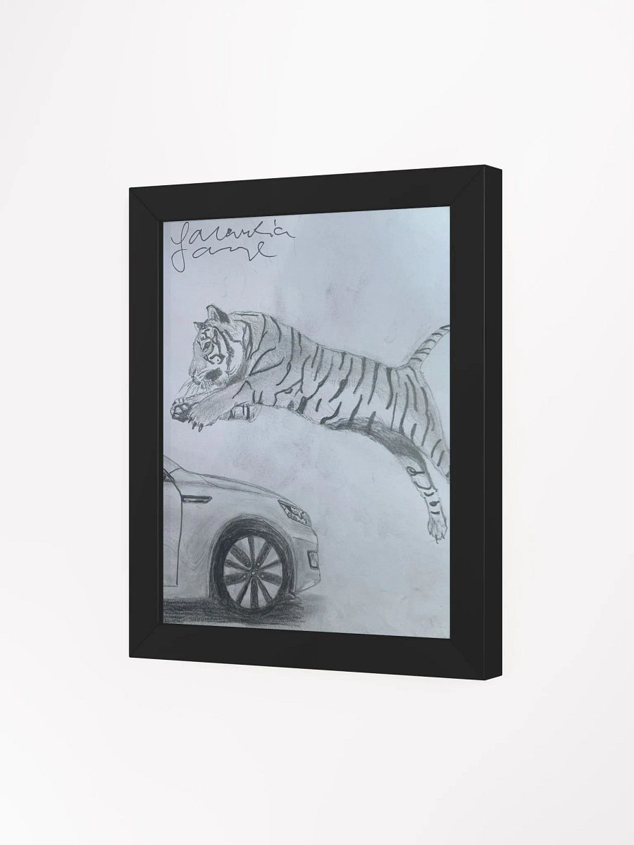 Vibrant Ayous Wood Framed Poster product image (3)