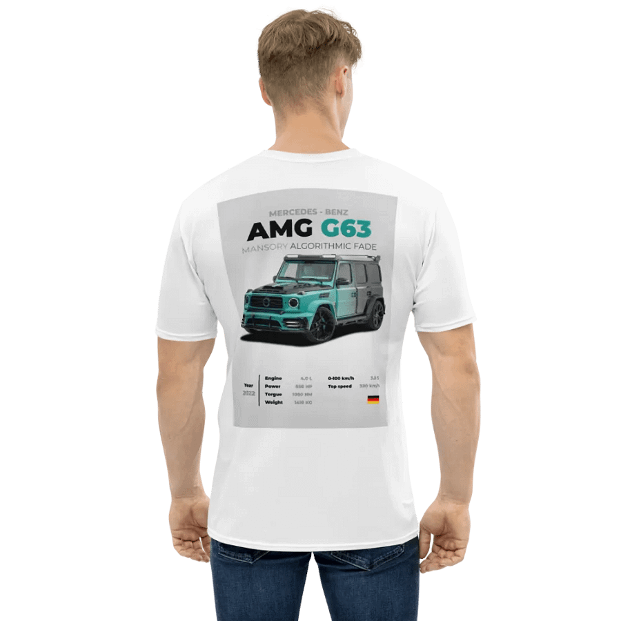 Mansory Algorithmic Fade All-Over T-Shirt product image (1)