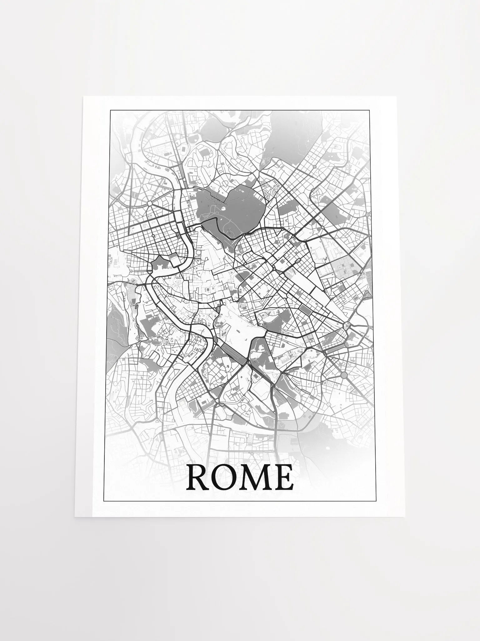 Rome, Italy, city map print product image (17)
