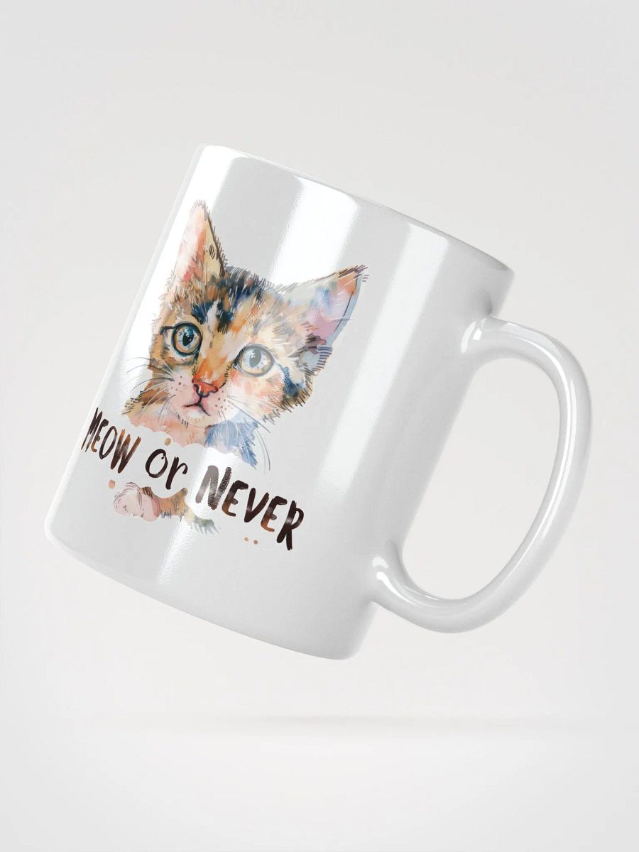 Meow or Never Kitten Mug product image (5)
