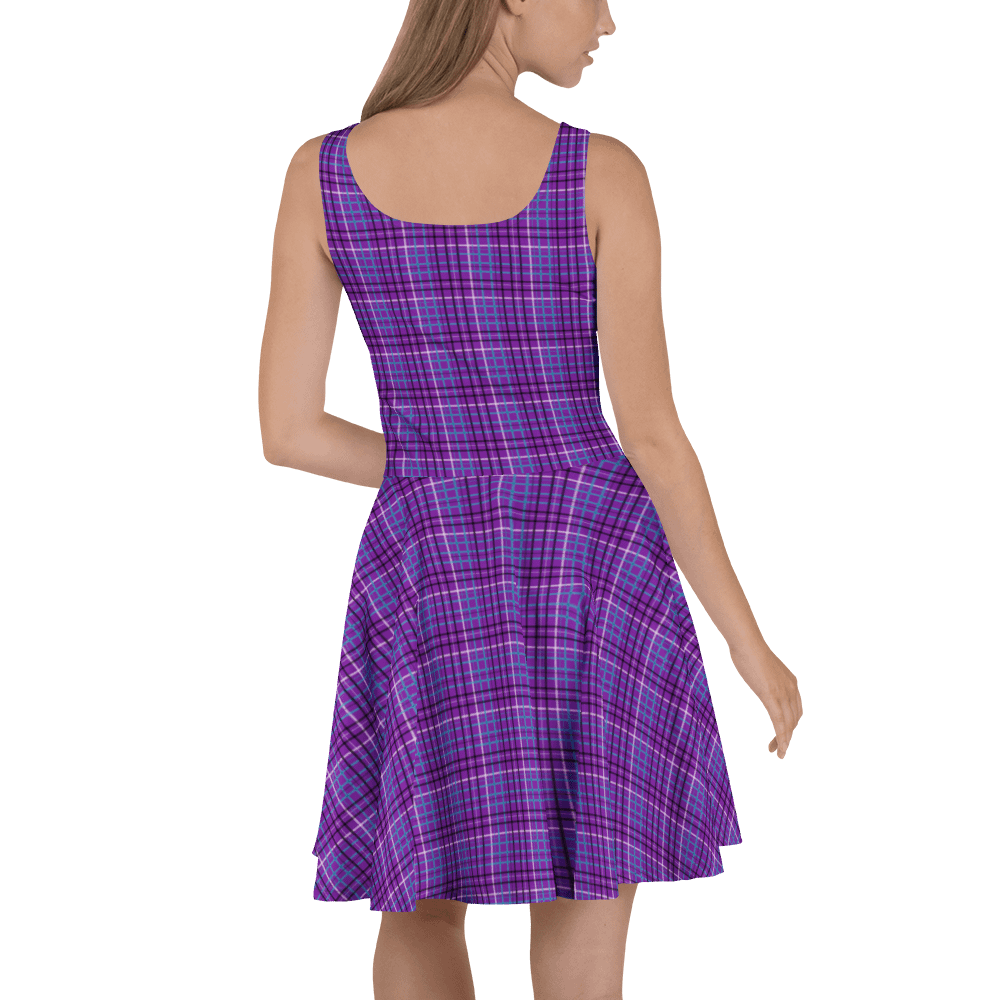 Purple Plaid Dress product image (4)