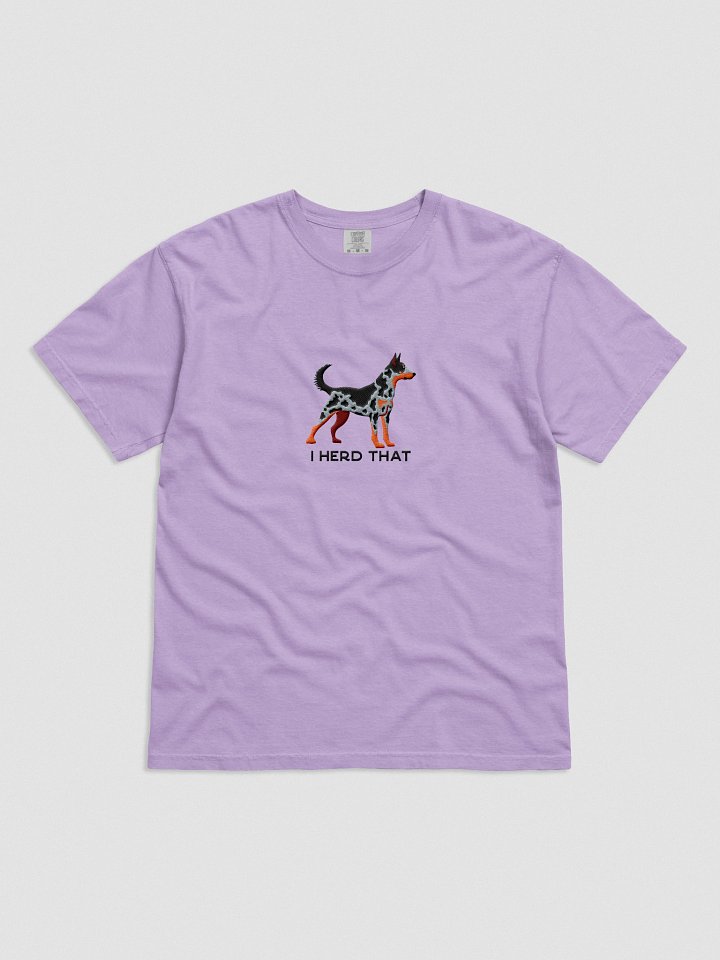 I Herd That T-Shirt(Embroidered) of a Beauceron(Harlequin, Cropped Ears) product image (41)
