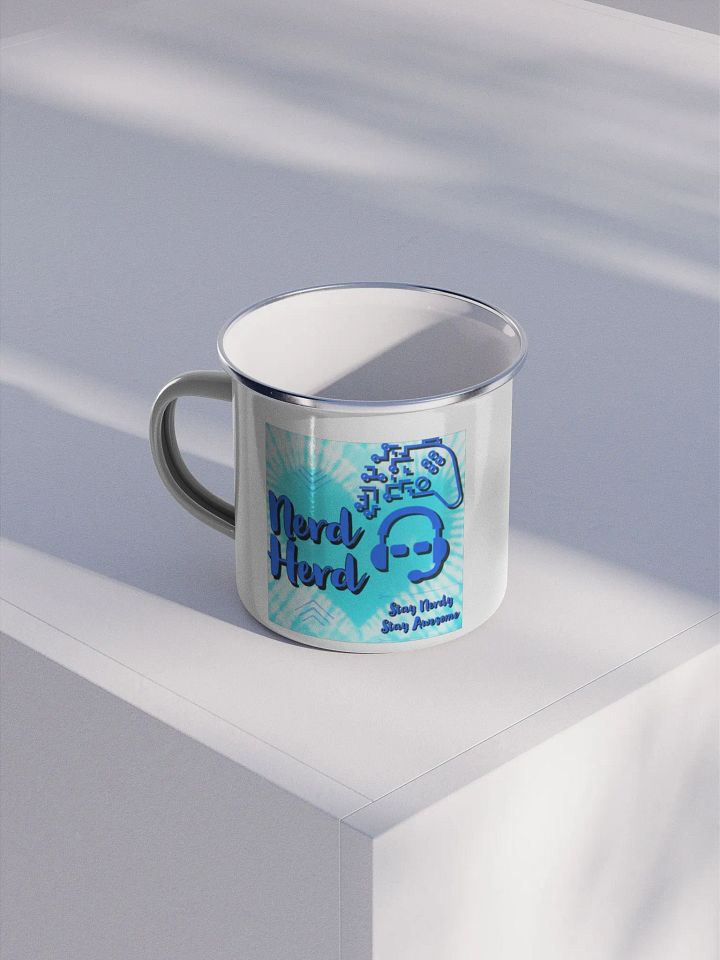 Nerd Herd Enamel Mug (Color) product image (1)