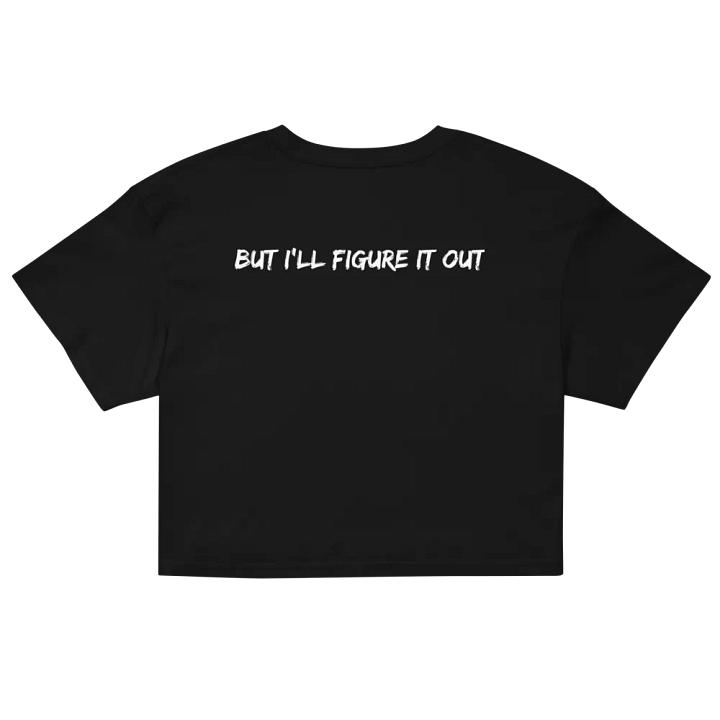 IDFK Black & White Premium Crop Top product image (2)