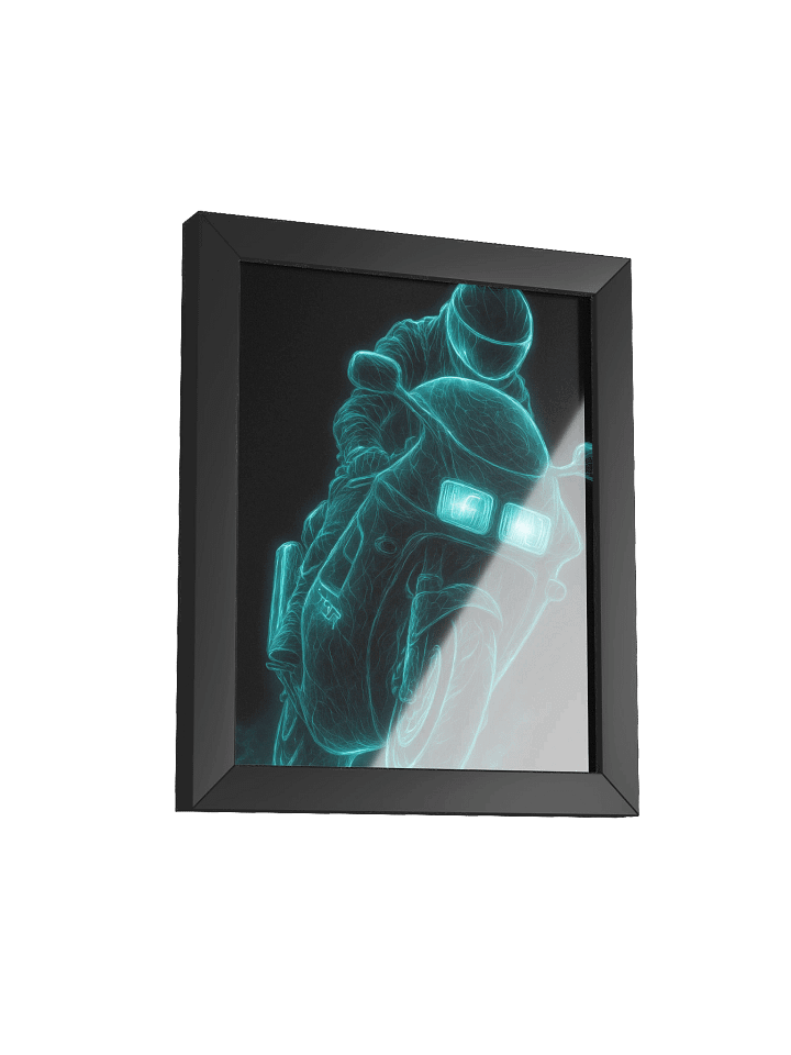 Neural Riders Framed Poster product image (9)