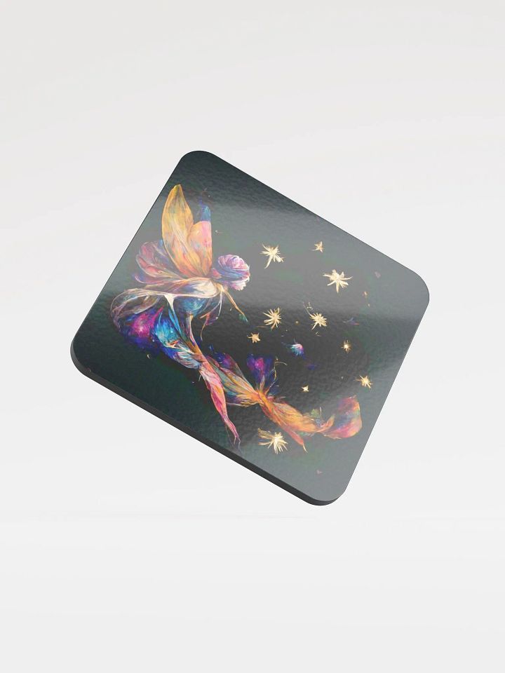 Ethereal Wings Cork Coaster product image (1)