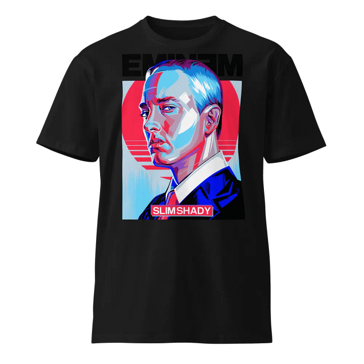 Geometric Style Slim Shady T-Shirt product image (1)