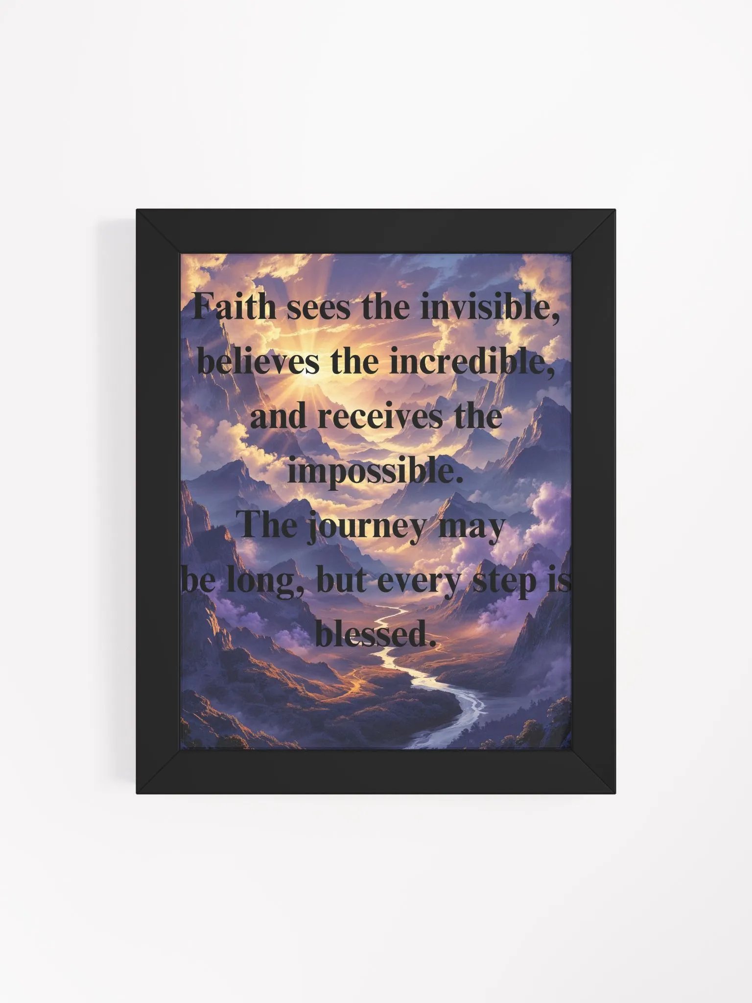 Faithful Journey Inspirational Art product image (18)