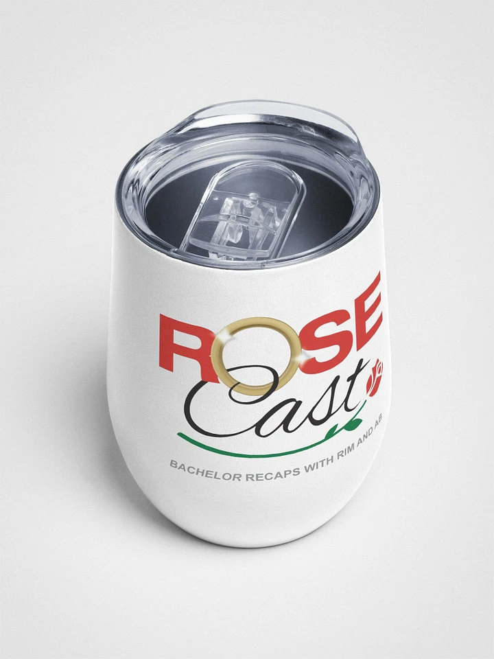 Rosecast Logo Wine Tumbler product image (1)