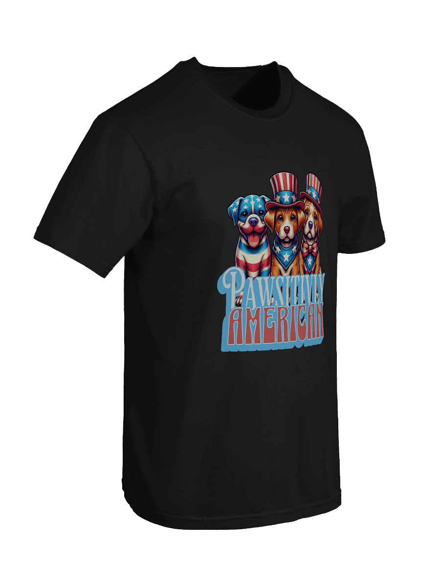 Pawsitively American Patriotic Dogs T-Shirt product image (87)