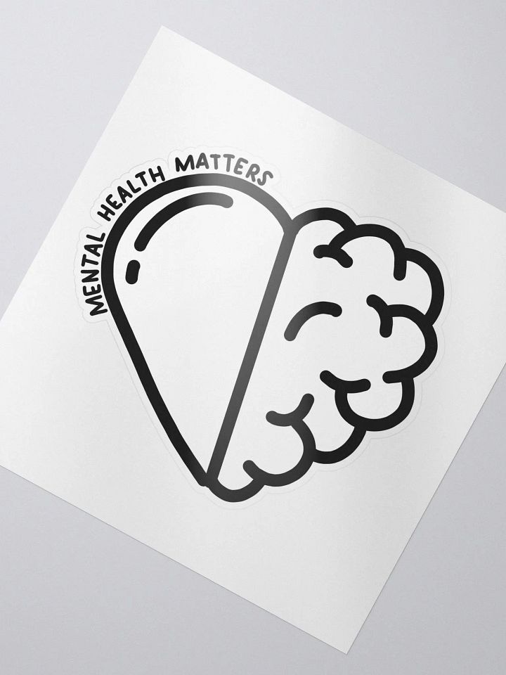 Mental Health Matters Kiss Cut Sticker product image (2)