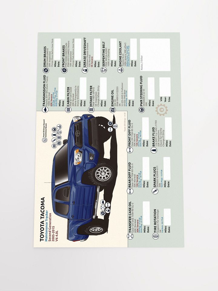 2nd GEN MAINTENANCE TRACKER V1.0 - Nautical product image (2)