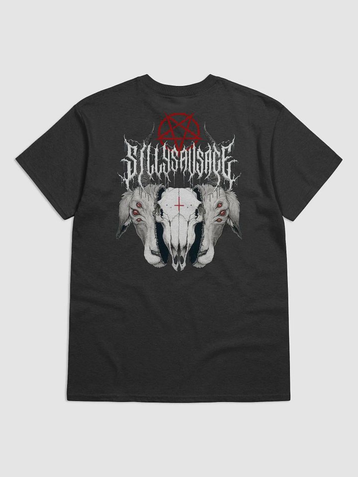Sillysau5age Deathmetal T-Shirt (White) product image (2)