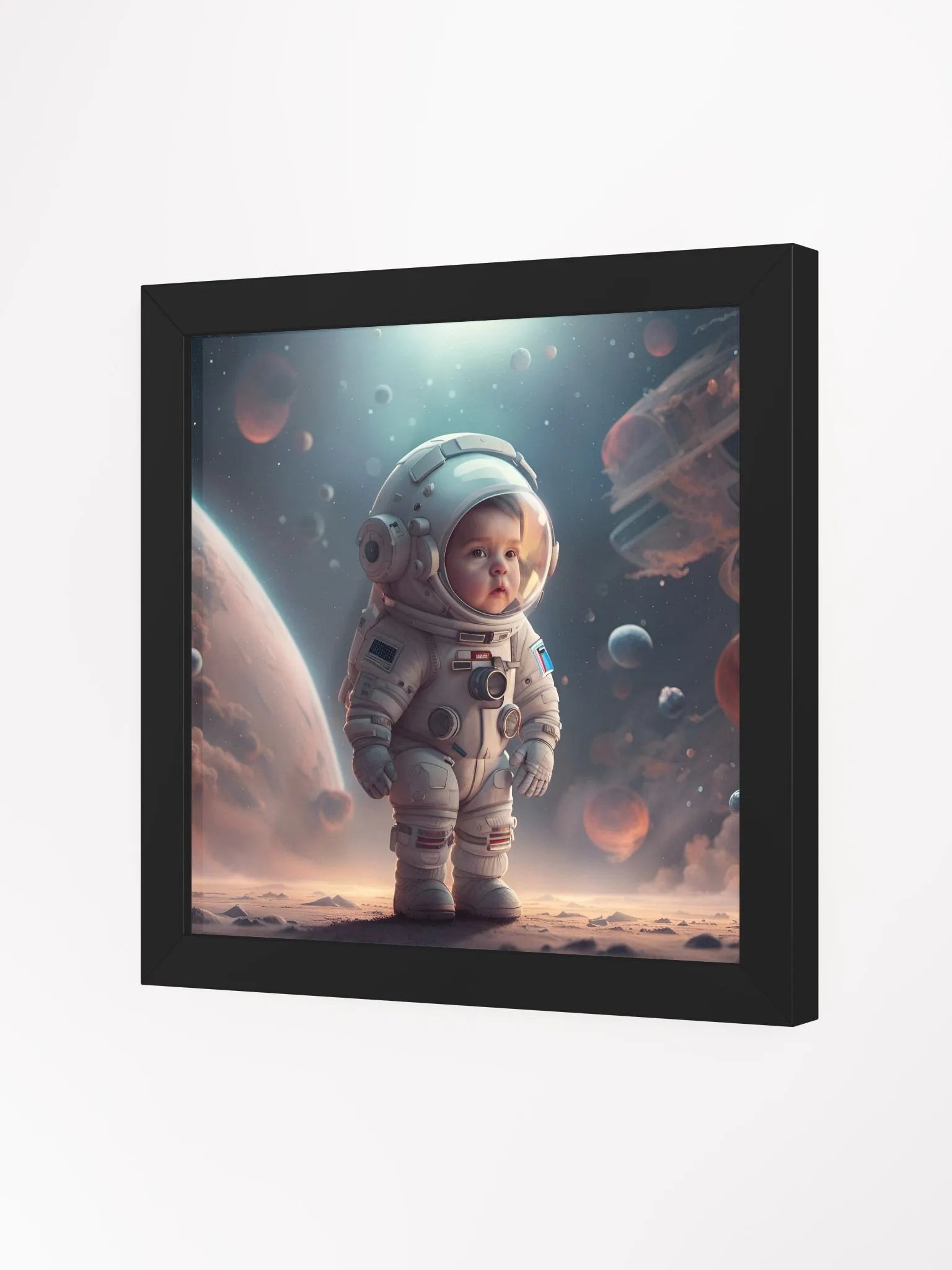 Framed Child Astronaut Poster product image (17)