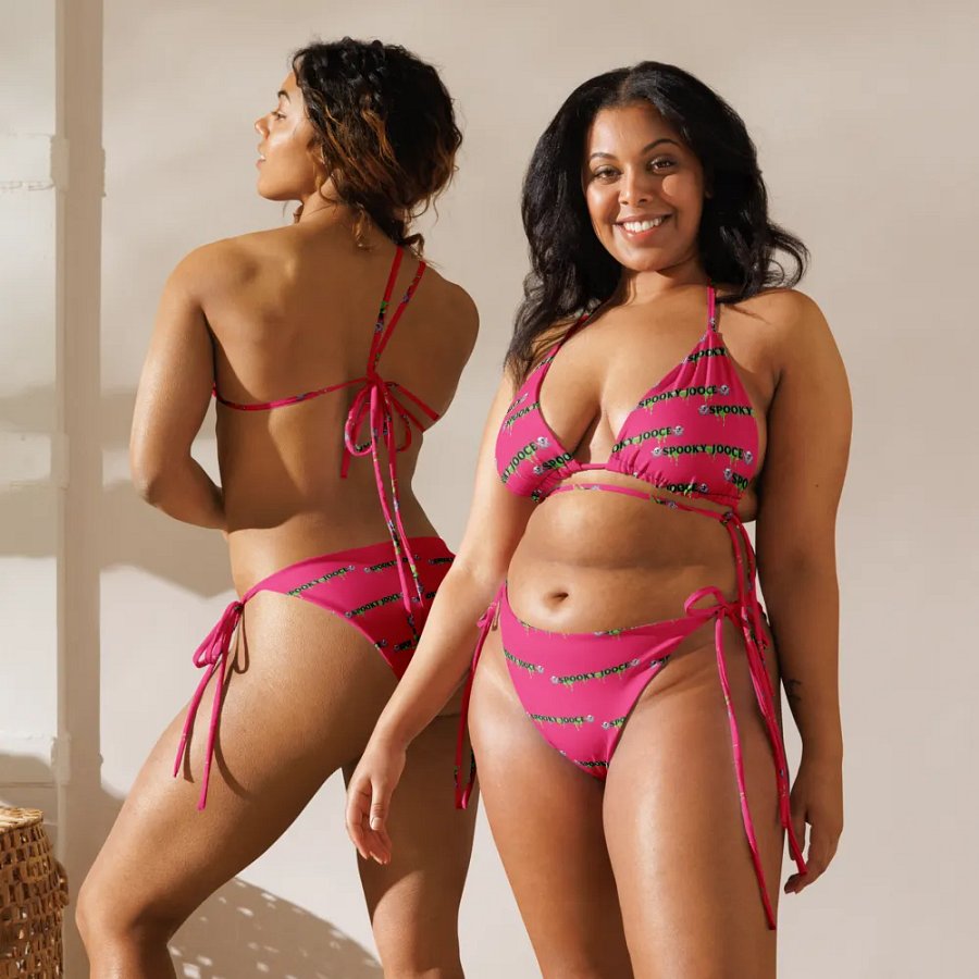 SPOOKY JOOCE Hot Pink Bikini product image (7)