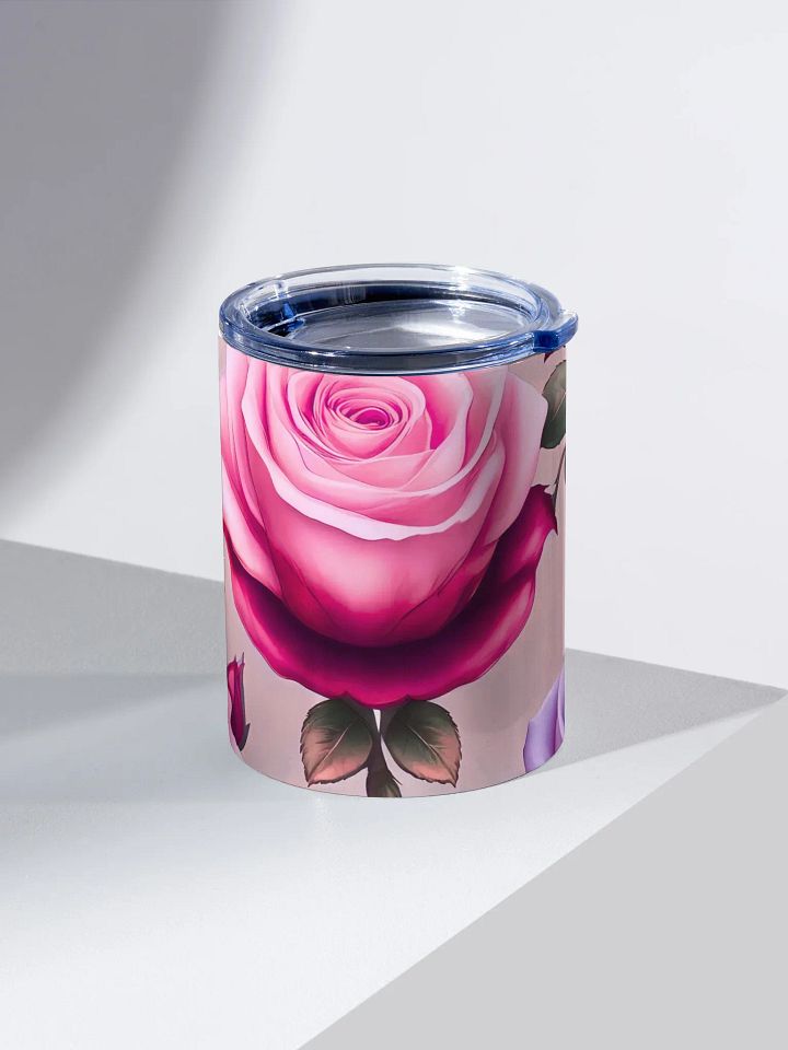 Rose Garden 10oz Stainless Steel Tumbler product image (2)