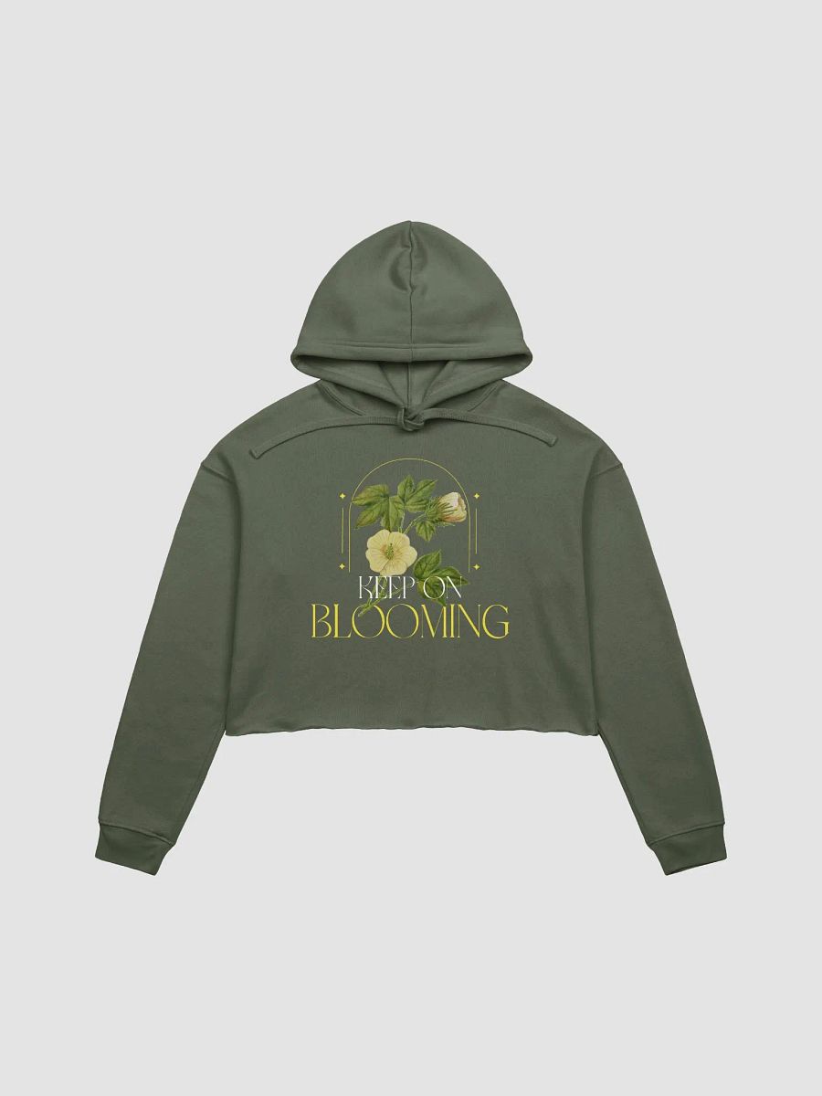 Keep on Blooming – Crop Hoodie product image (1)