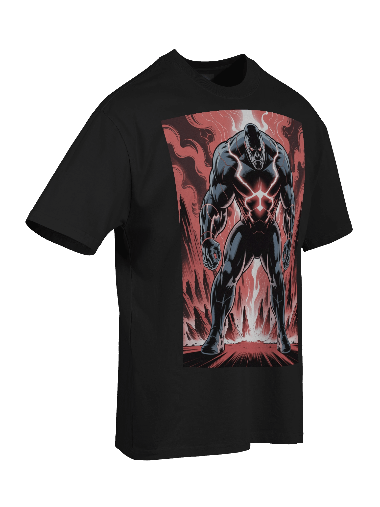Apokolips Tyrant: Darkseid Oversized Faded T-Shirt product image (8)