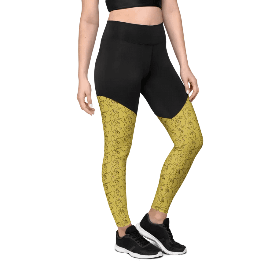 Vibrant Circle Leo Sports Leggings product image (5)