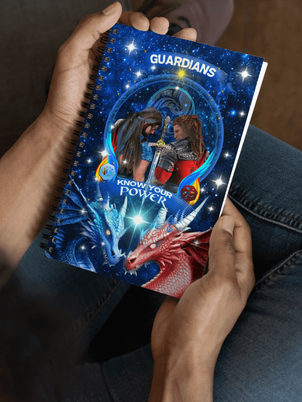 Guardians Know Your Power Spiral Notebook product image (1)
