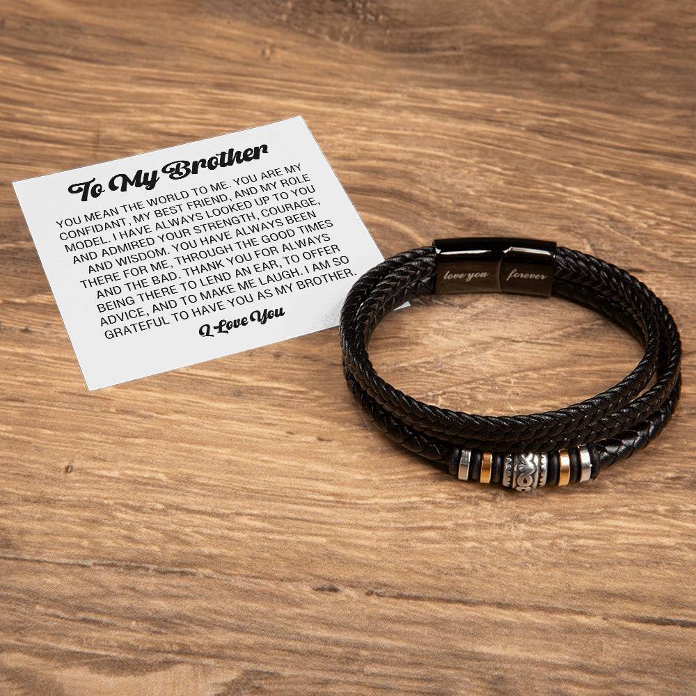 Brother Forever Bracelet - You Mean The World To Me product image (7)