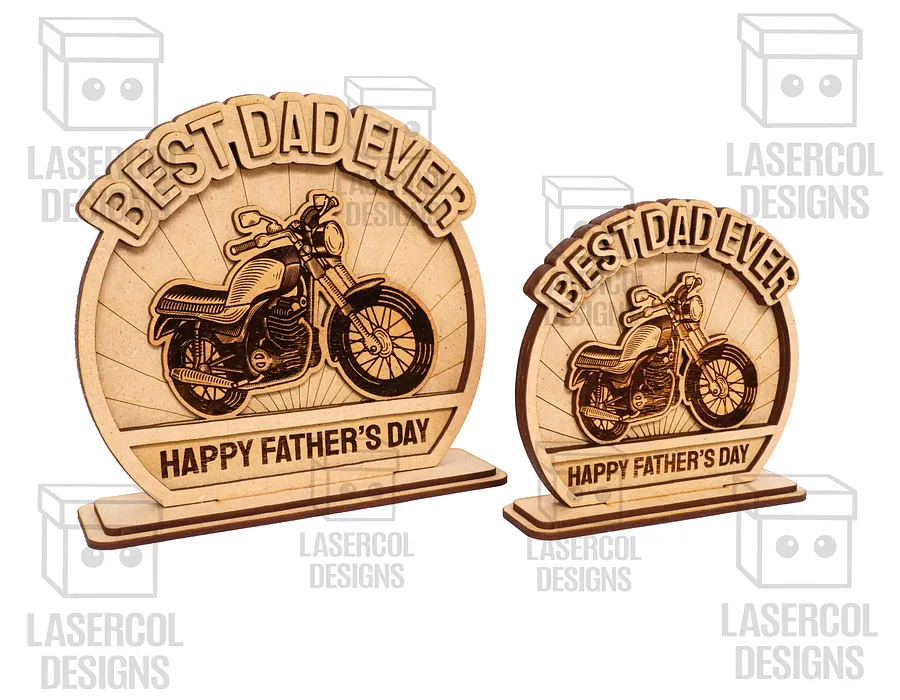 Father's Day Gift Plaque Set 2 (2 Sizes) - Laser Cut Files product image (7)