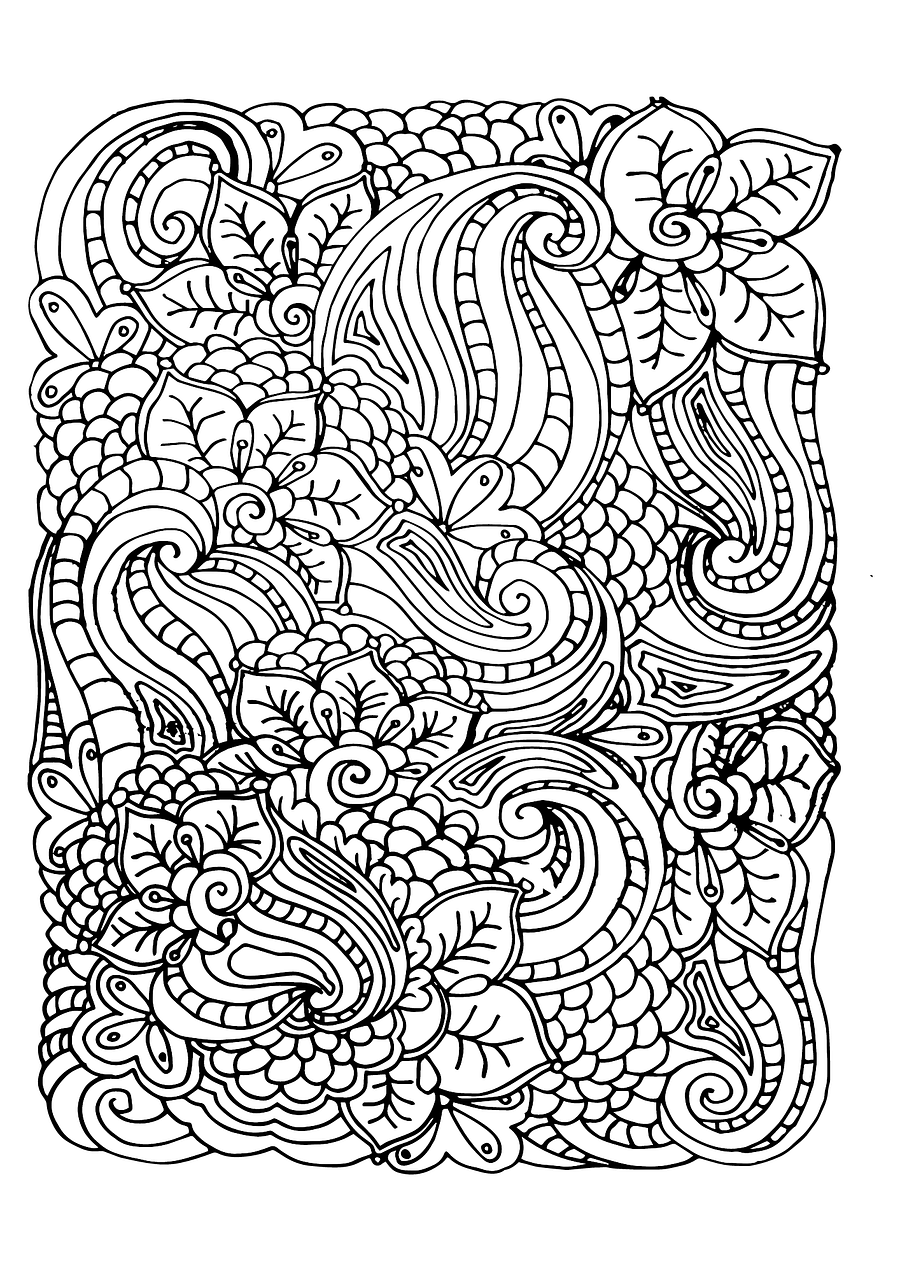 Adult colouring book product image (2)