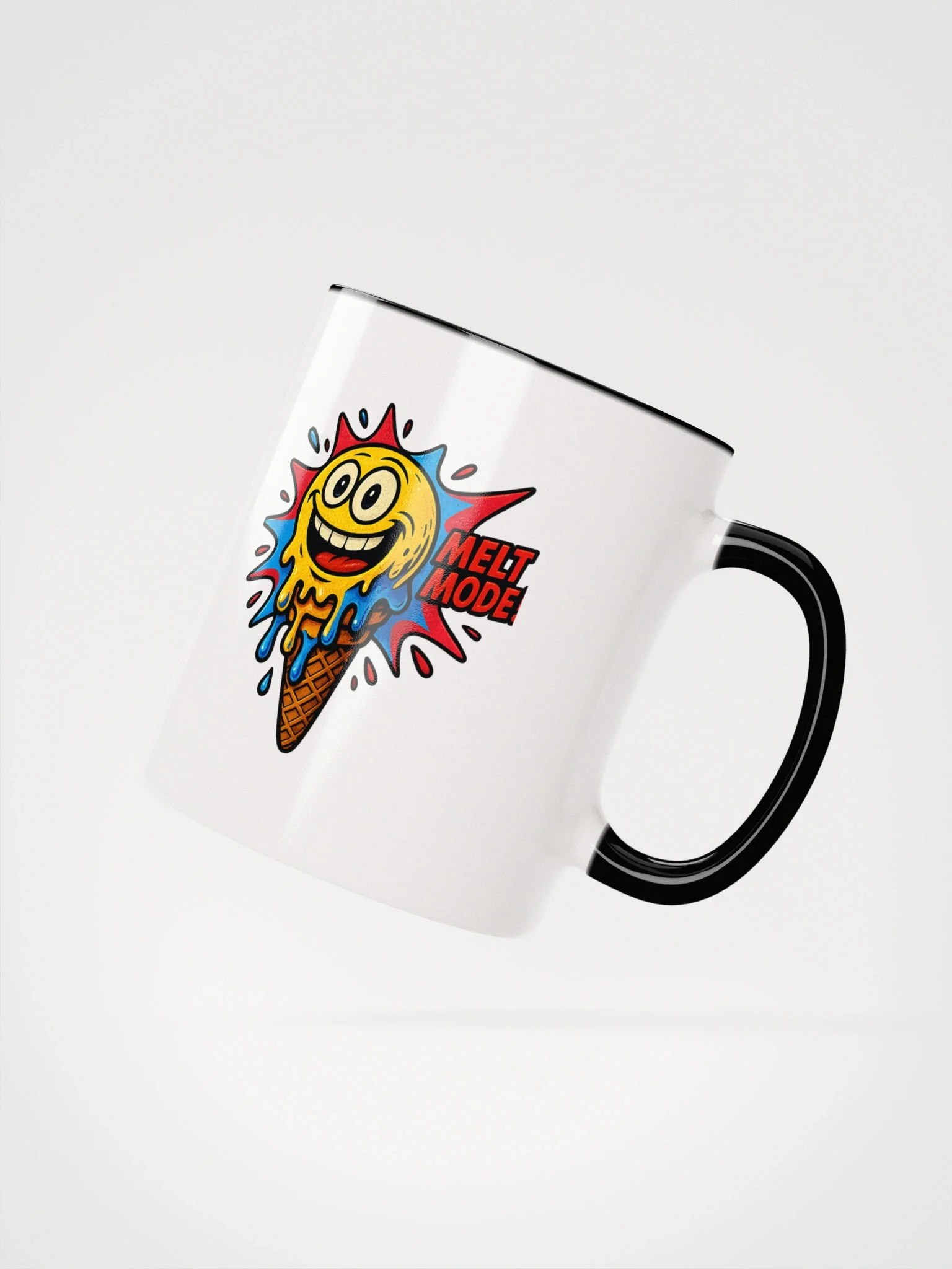 Melt Mode! Smiley Face Ceramic Mug product image (3)