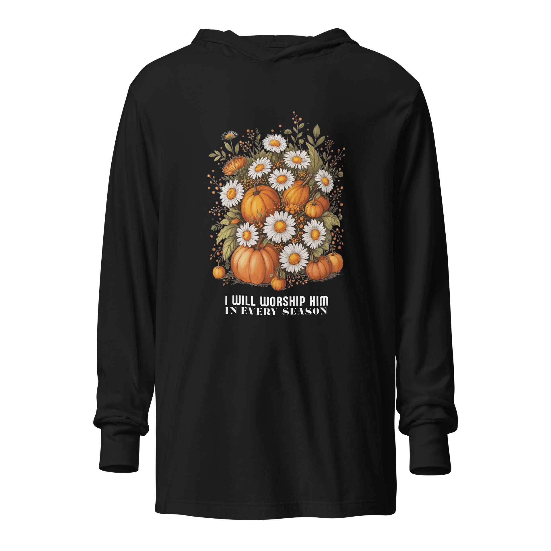 I Will Worship Him in Every Season Thanksgiving Hoodie product image (1)