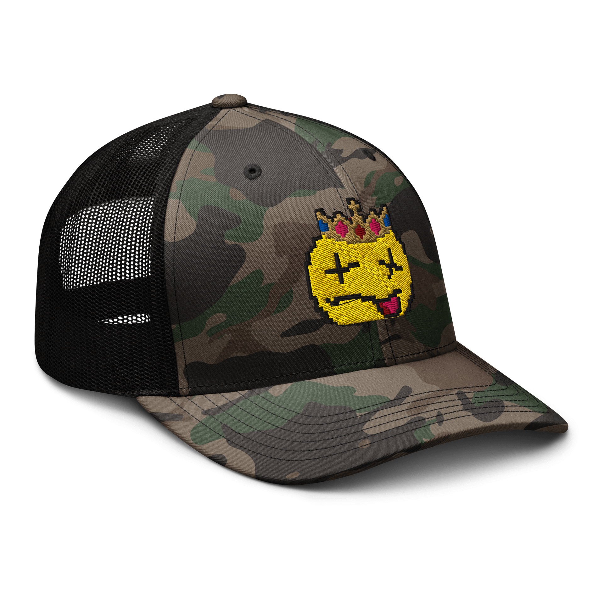 🌌 UnReZeD Celestial Camouflage Trucker Hat ✝️ product image (6)