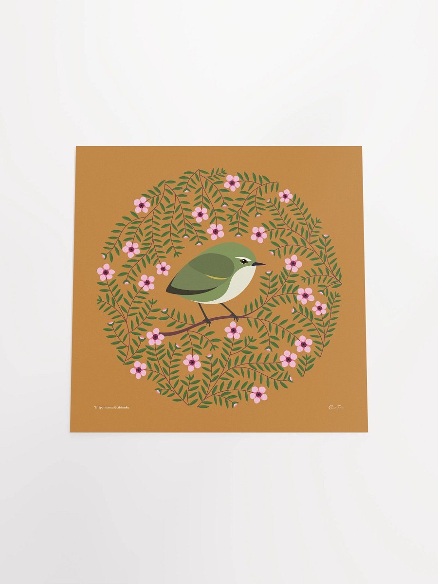 Tītīpounamu in Mānuka Unframed Wall Art product image (18)