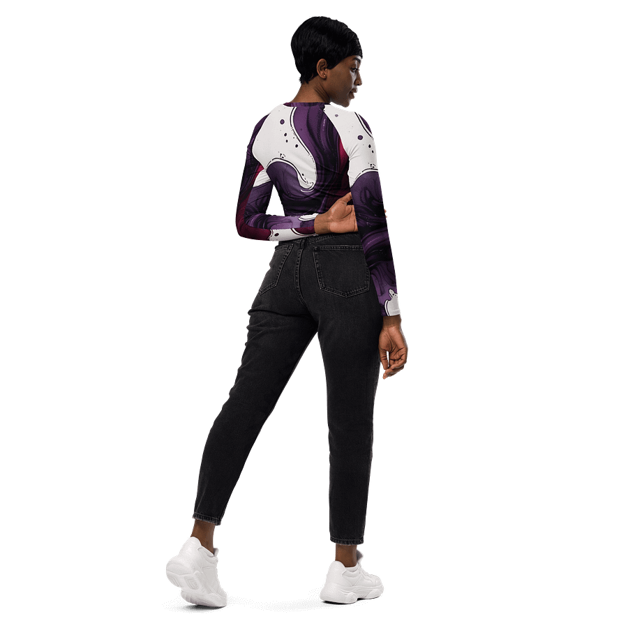 Blackberry Merlot Swirl Crop Top product image (7)