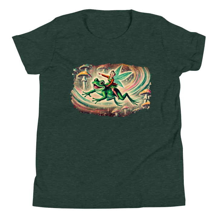 Enchanted Frog and Fairy Kids T-Shirt product image (29)