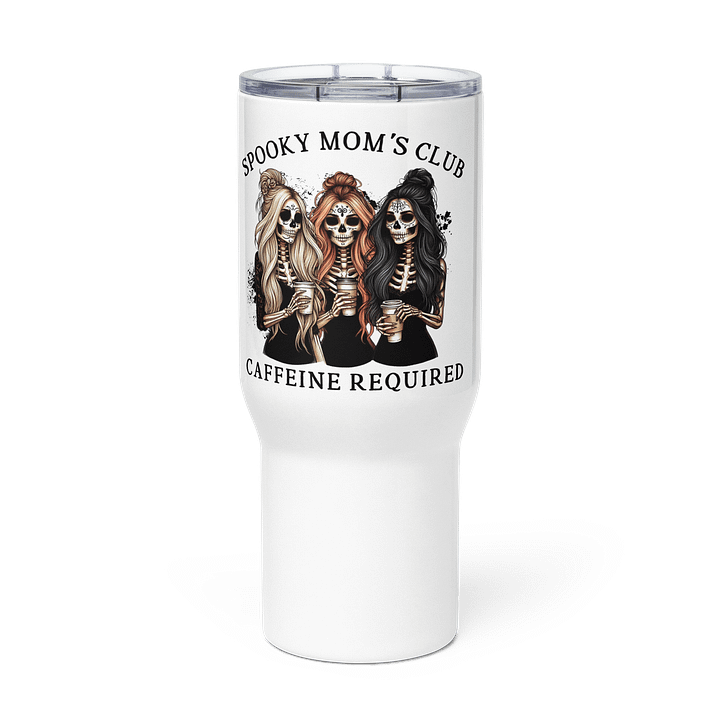 Day of the Dead Travel Mug with Stylish Skeleton Design product image (3)