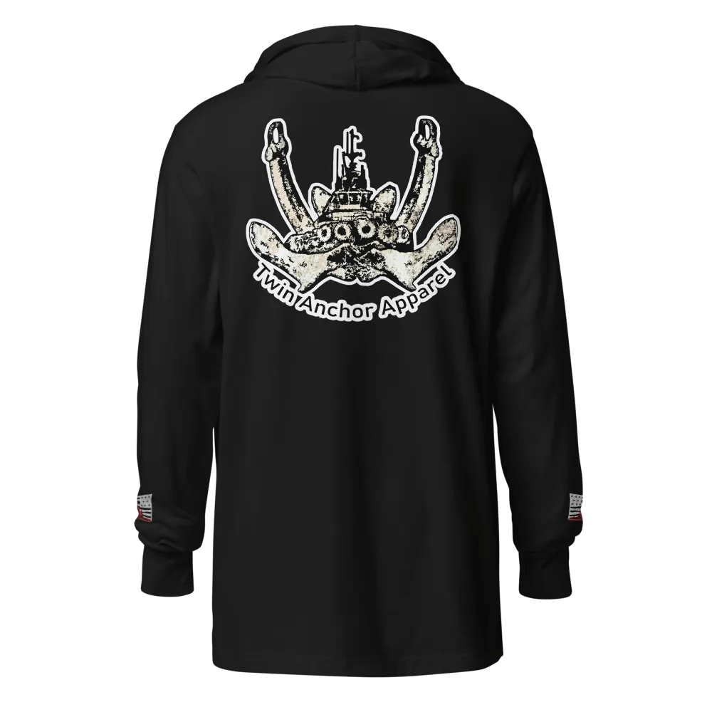 Twin Anchor Logo Hooded Tee product image (10)