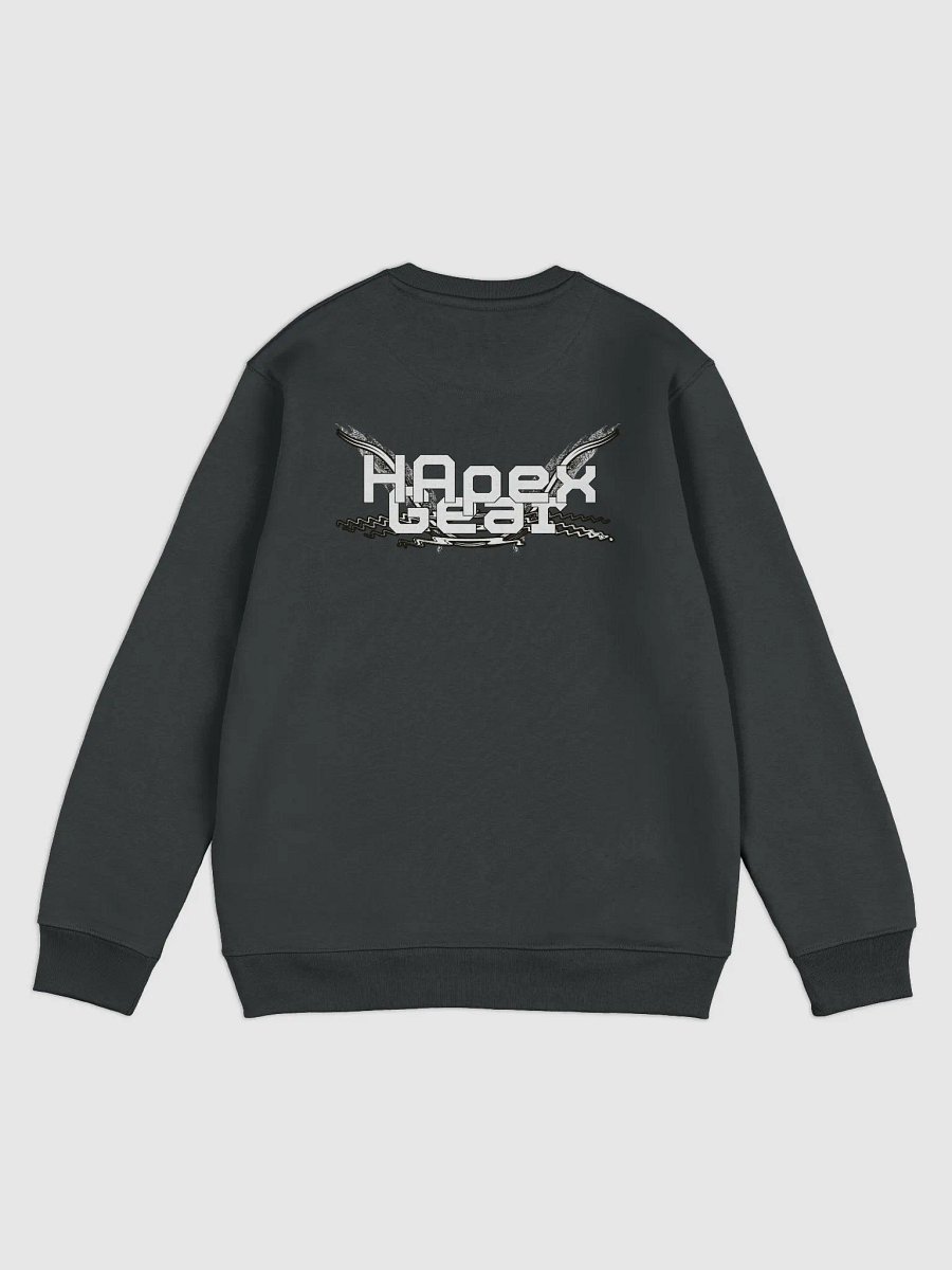 Unisex Eco Sweatshirt - White HApex Gear White Logo product image (2)