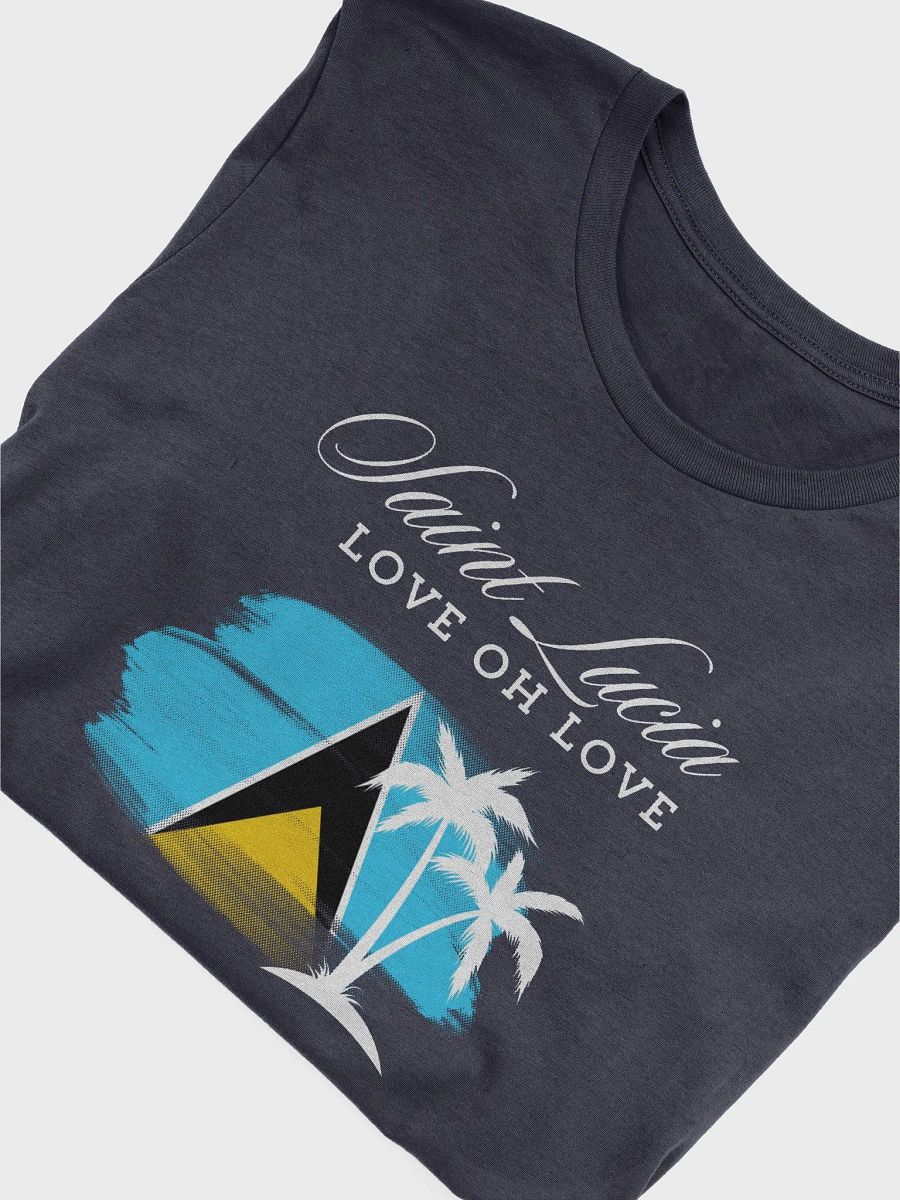 Saint Lucia Love Graphic T-Shirt product image (107)