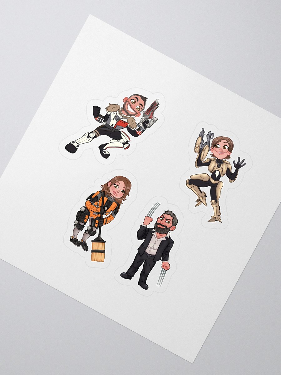 Sticker Toons - Destiny and Logan Wolverine product image (2)