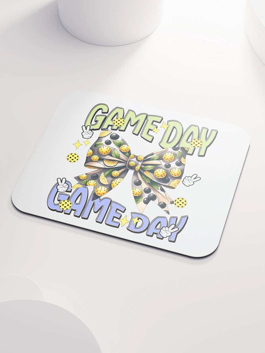 Game Day Bow Pickleball Mouse Pad product image (3)