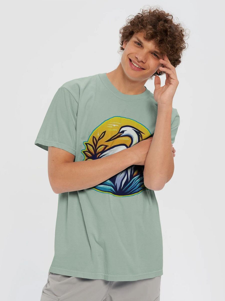 Egret Elegance Graphic T-Shirt product image (64)