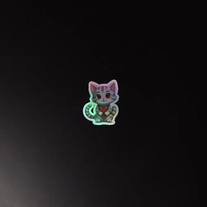 Kitty Love - Holographic Sticker - Legion Series product image (2)